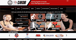 Desktop Screenshot of candosports.org